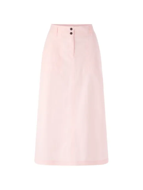 MARCCAIN belt-loop midi skirt Pink AS7112W32