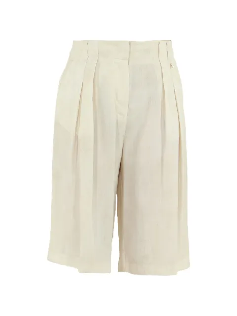 TWINSET pleated shorts Neutrals 261AT2131