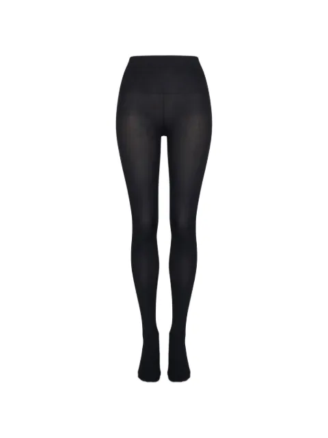 Swedish Stockings Olivia flat seams tights Black OLIVIA