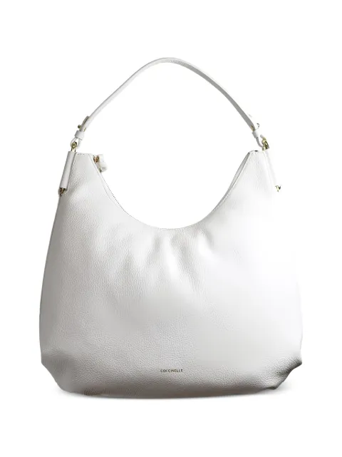 Coccinelle Rebekka zipped shoulder bag White E1T95130101