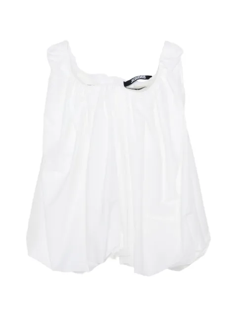Jacquemus The Lavande bouffant top White TOW00888AW00770