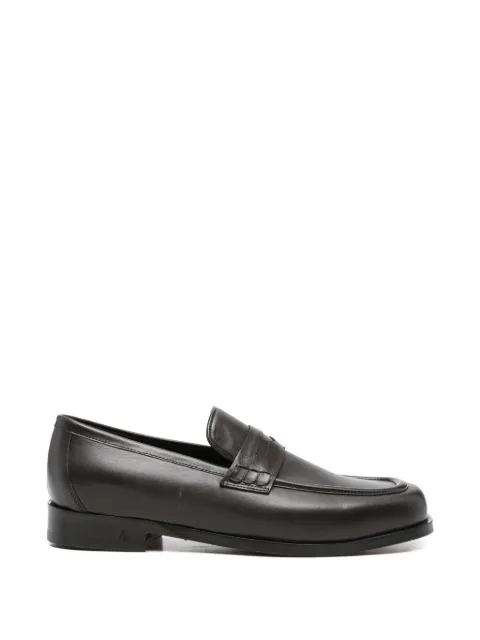 MORGILLO Levi penny-strap loafers Brown 21607
