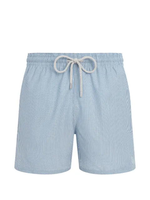 Vilebrequin drawstring striped swim shorts Blue MPACL346