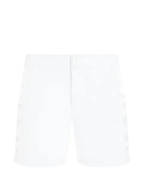 Vilebrequin flat belt swim shorts White MIDCE100