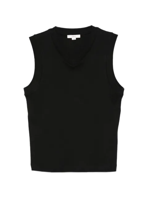 Vince V-neck sleeveless tank top Black V172384886