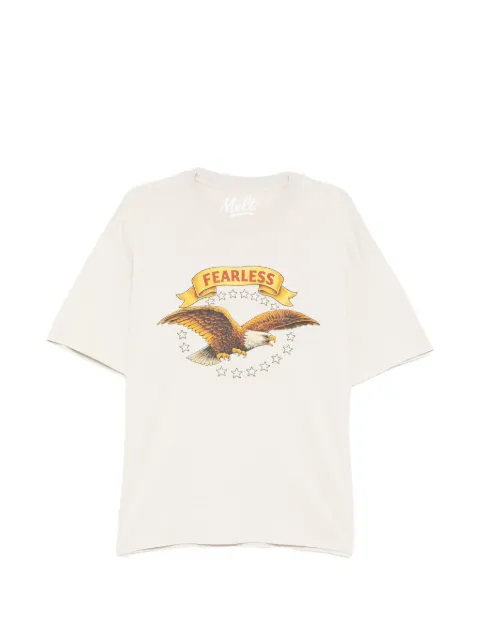 Melt eagle graphic T-shirt Neutrals MS5238