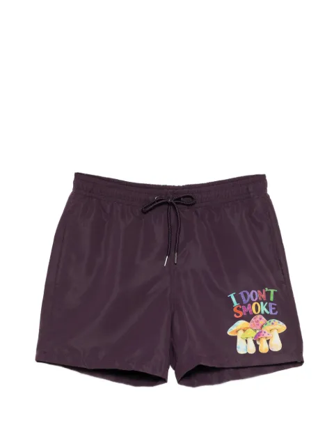 Melt print drawstring shorts Purple MS5241SHO