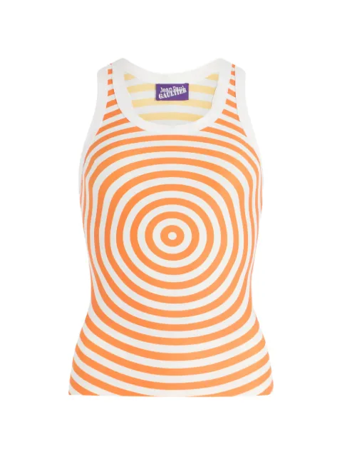 Jean Paul Gaultier The Orange Target tank top Orange 2602WTO477J046P0115