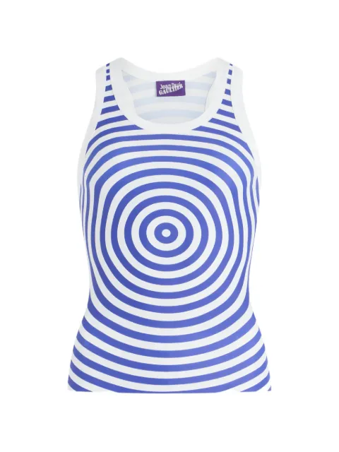Jean Paul Gaultier The Blue Target tank top Blue 2602WTO477J046P0159