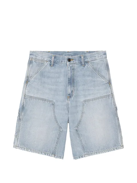 Carhartt WIP Double Knee panelled denim shorts Blue I034867