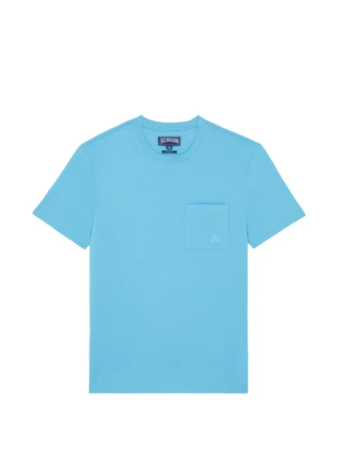 Vilebrequin chest-pocket embroidered T-shirt Blue TTNU0P00