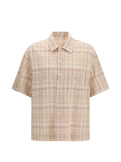 Sunflower Adam check shirt Neutrals 12931