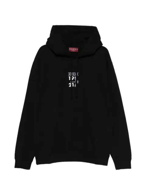 Gucci graphic hooded sweatshirt Black 855976XJHQT