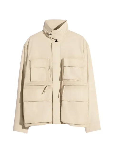LEMAIRE Reporter multi-pocket jacket Neutrals OW1212LL0177