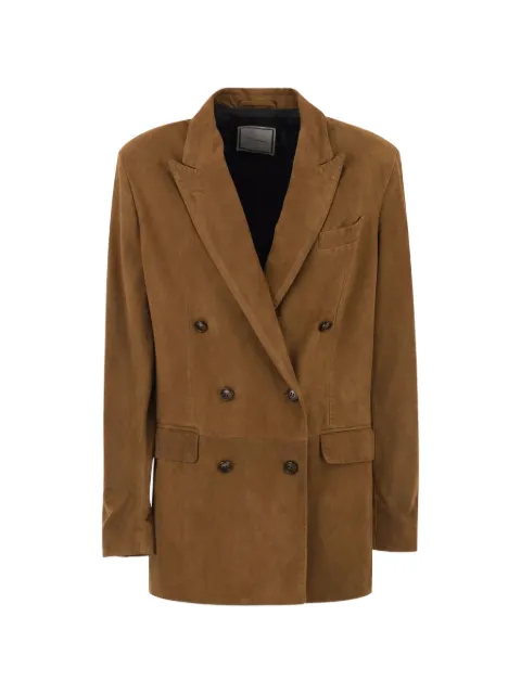 Tagliatore Josie double-breasted jacket Brown JOSIEPE