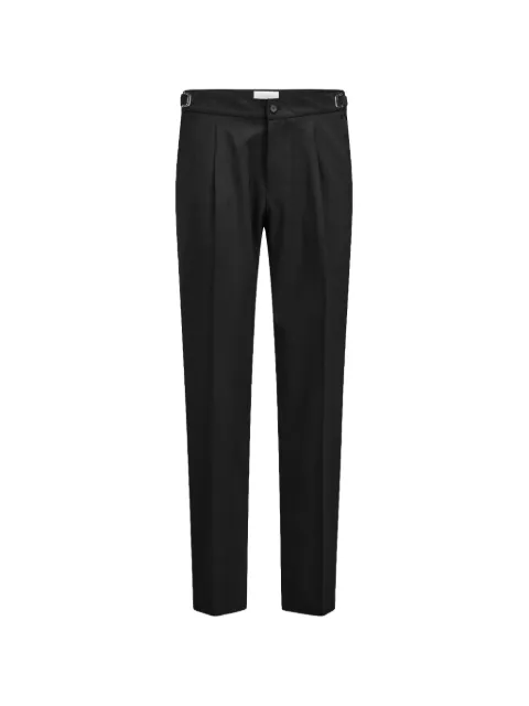 Cellar Door pleated trousers Black 110013
