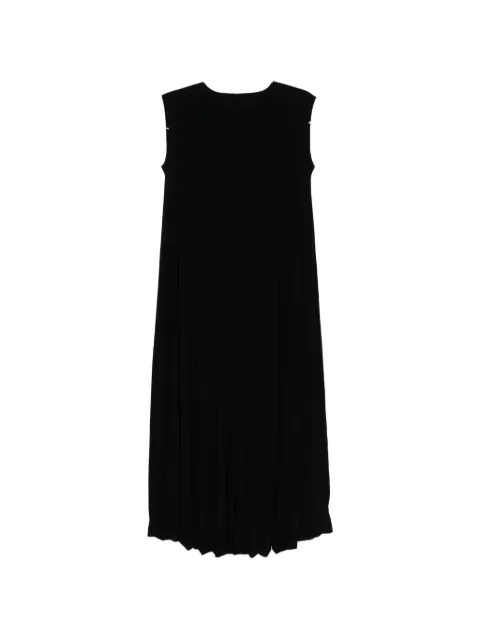 Norma Kamali sleeveless midi dress Black KK1263PLT98001BLK