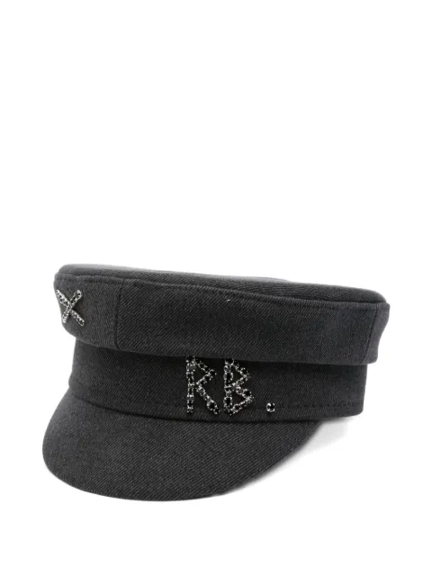 Ruslan Baginskiy chain embellished hat Black KPC033CJNSDMD