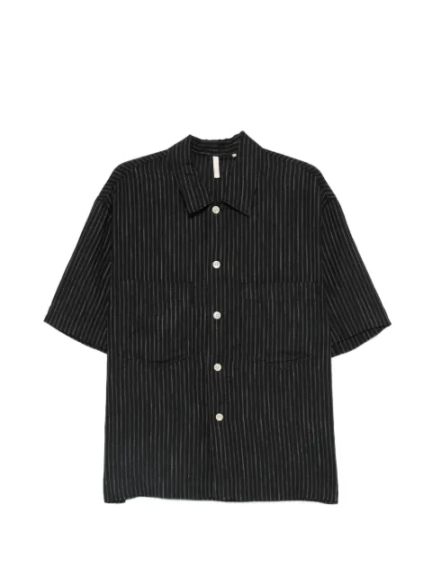 Sunflower Adam striped shirt Black 12911
