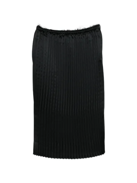 Comme Des Garçons Comme Des Garçons pleated skirt Black RQS006
