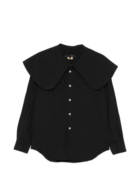 Comme Des Garçons oversized-collar shirt Black RQB01605113M