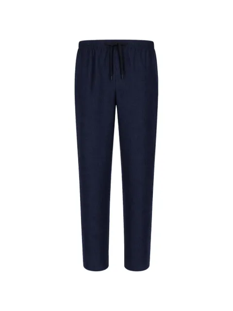 Cellar Door drawstring-waist trousers Blue 110246