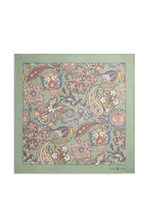 Polo Ralph Lauren paisley-print scarf Green 712B13449001