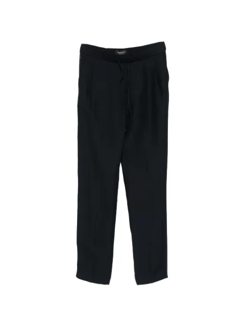 Fabiana Filippi drawstring trousers Black PAD276F366M150