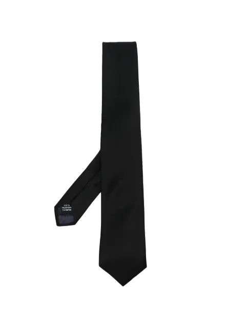 Tagliatore plain tie Black TIEA10003NERO