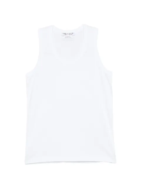 Comme Des Garçons Comme Des Garçons sleeveless tank White RQT019