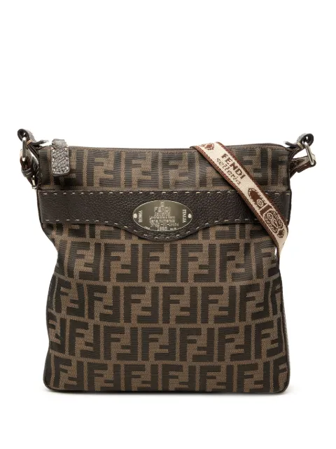 Fendi Pre-Owned 2000-2010 Zucca Canvas Selleria crossbody bag Brown N9UTMZ1TA7URWMBW