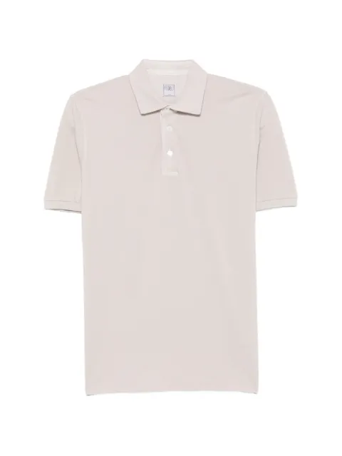 Fedeli short-sleeve polo shirt Neutrals TUF00102