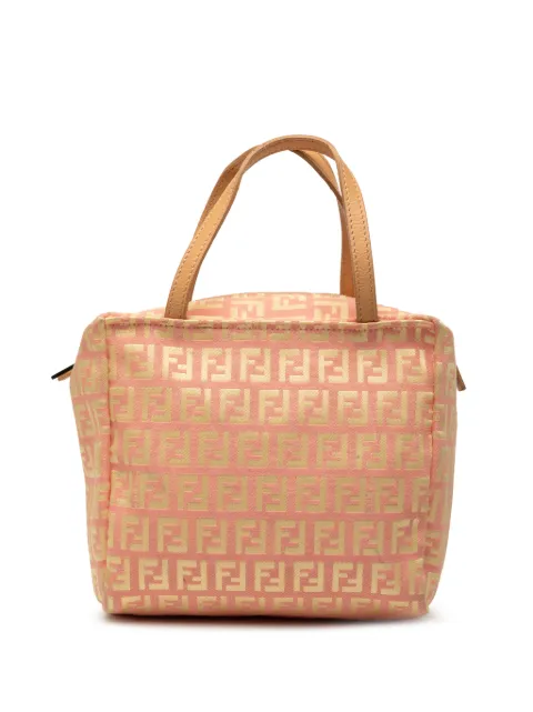 Fendi Pre-Owned 2000-2010 Mini Zucchino Canvas handbag Pink IHUFKNP3ECXZX2Q3