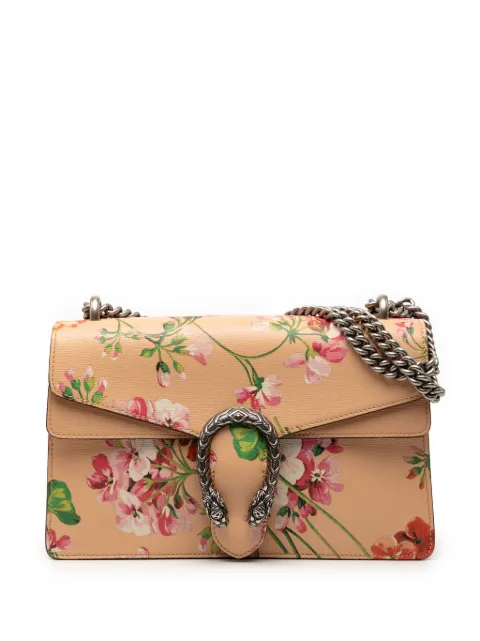 Gucci Pre-Owned 2016-2025 Medium Leather Blooms Dionysus Crossbody shoulder bag Orange THL2YZYDEQYWUL1O
