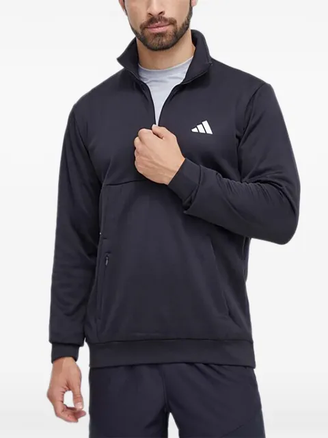 adidas half-zip sweatshirt Black HZ3055