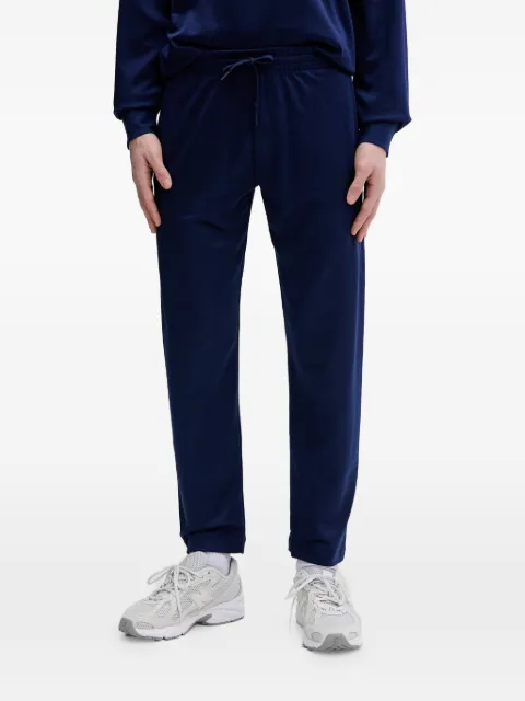 adidas logo-print crew-neck tracksuit Blue KB6224