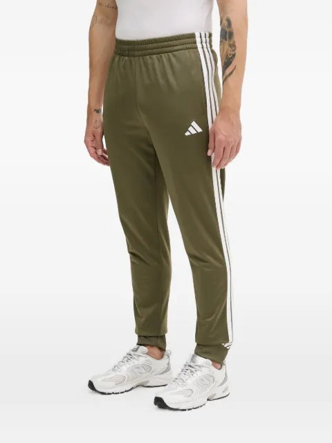adidas Essentials logo-print zip-up tracksuit Green JW6226