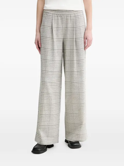 Marc O'Polo checked pleated trousers Neutrals 5000007917