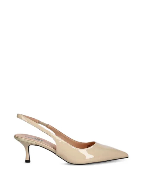 Love Moschino pointed leather pumps Neutrals JA10336G1OIH0