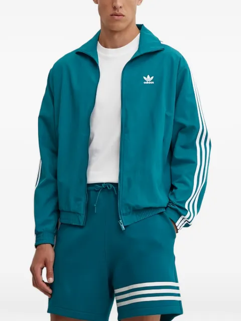 adidas logo-embroidered jacket Blue IZ2415