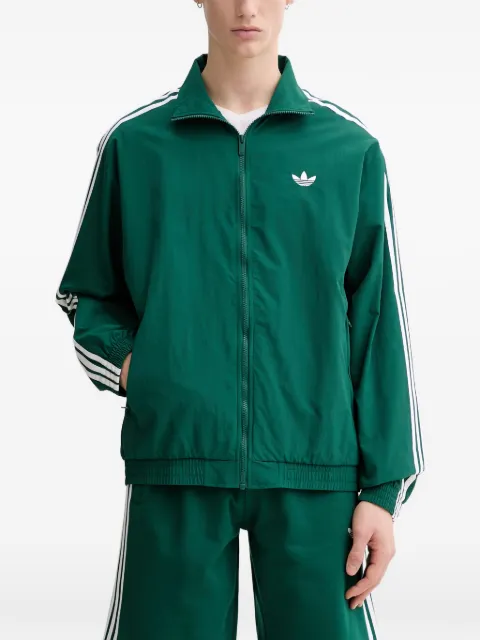adidas Firebird logo-embroidered track jacket Green KC8018