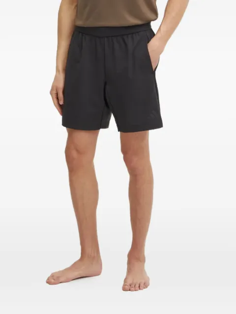 adidas Puremotion logo detail shorts Black JE5688