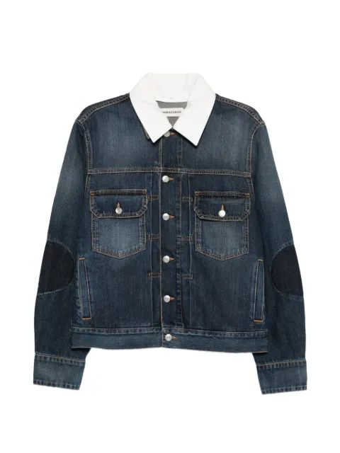 Namacheko Laguna patch pocket jacket Blue 110N1491