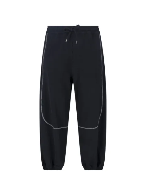 Vivienne Westwood rear-pocket drawstring-waistband track pants Black 2J01000CJ00AS