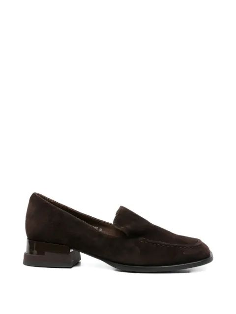 LINDA BAUMANN square-toe loafers Brown 658526111