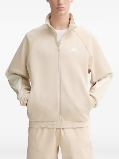 adidas zip logo sweater Neutrals KC0420