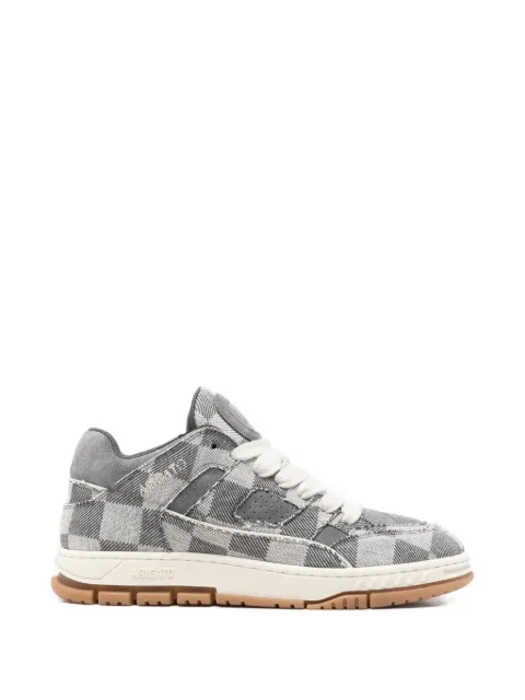 Axel Arigato checkered lace-up sneakers Grey F3589002