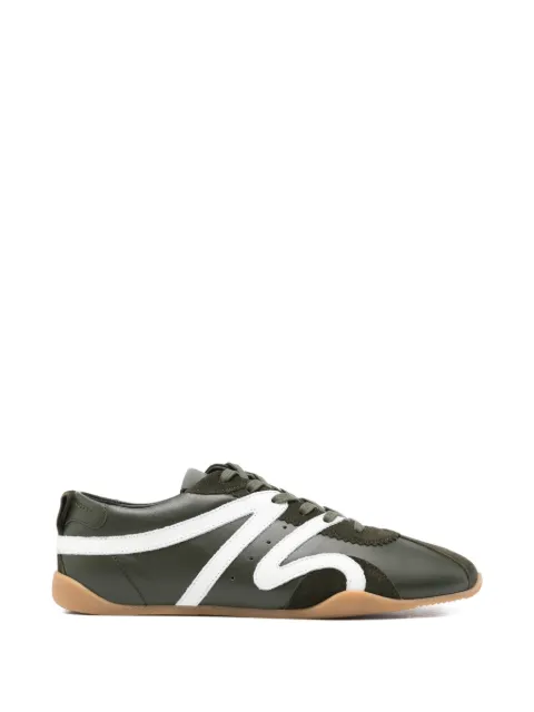 Giuseppe Zanotti stripe-detail leather sneakers Green RM60015