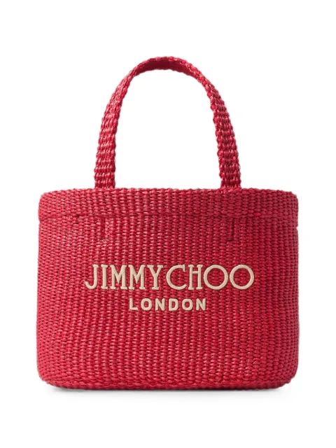 Jimmy Choo Beach East-West top handle mini bag Red BEACHTOTEEWMINIJYN