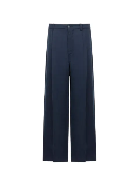 Marni satin wide-leg trousers Blue PUMU0339A0UTVA71